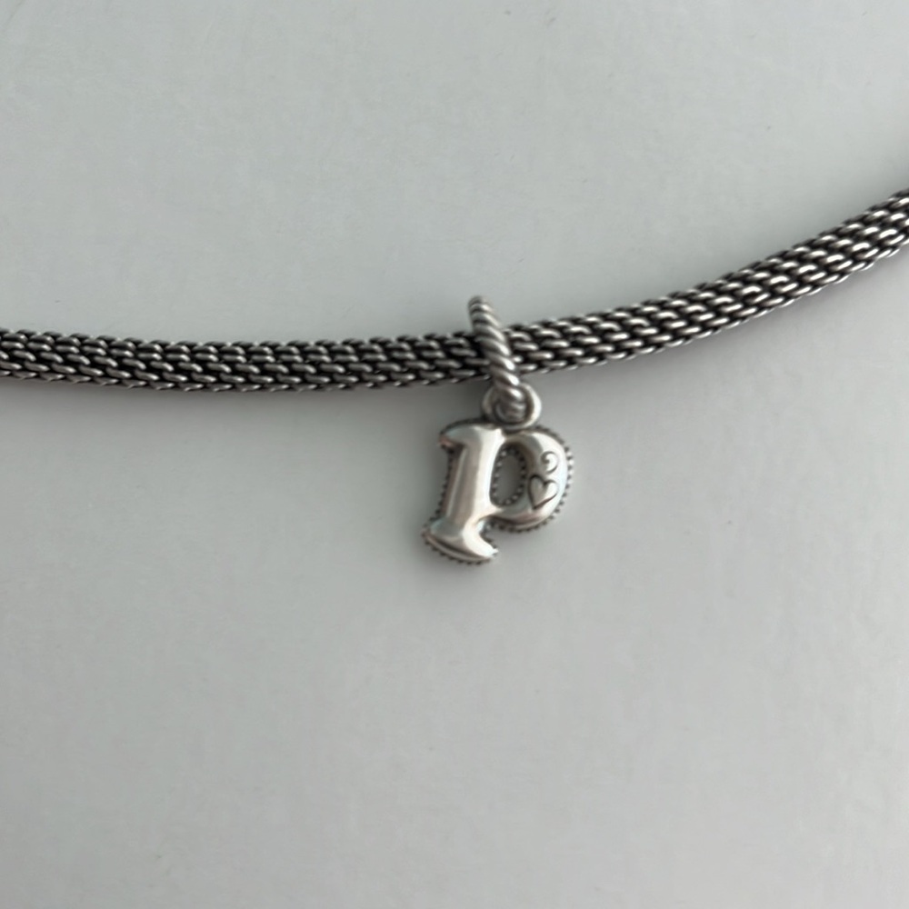 Initial Brighton “P” Charm